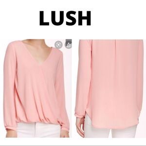 💼LUSH V-neck High/Low Shirt 💼